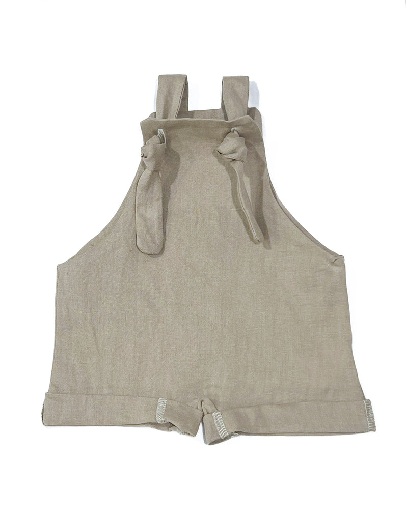 Handmade in Coffs Harbour, NSW, Australia, these mushroom linen overalls have been thoughtfully designed for growing children. Made with a gusset crutch for a comfy fit and adjustable tie shoulder straps for prolonged wear. 
